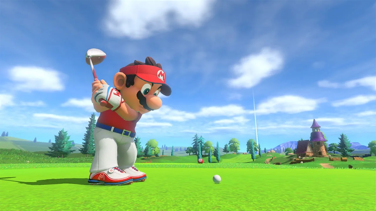 Klik pro zvětšení (Mario Golf: Super Rush - recenze)