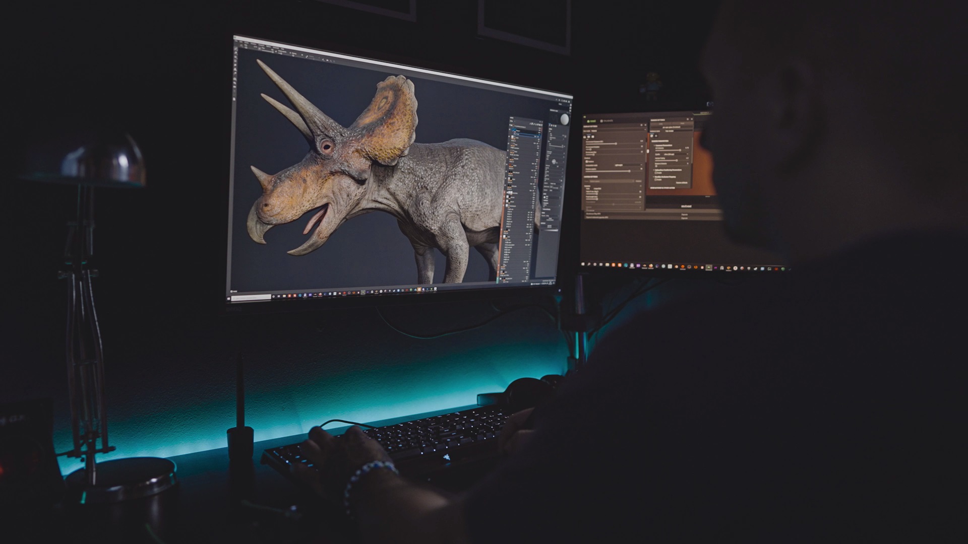 Klik pro zvětšení (České studio vytvořilo díky nové technologii nejrealističtější zobrazení dinosaurů)