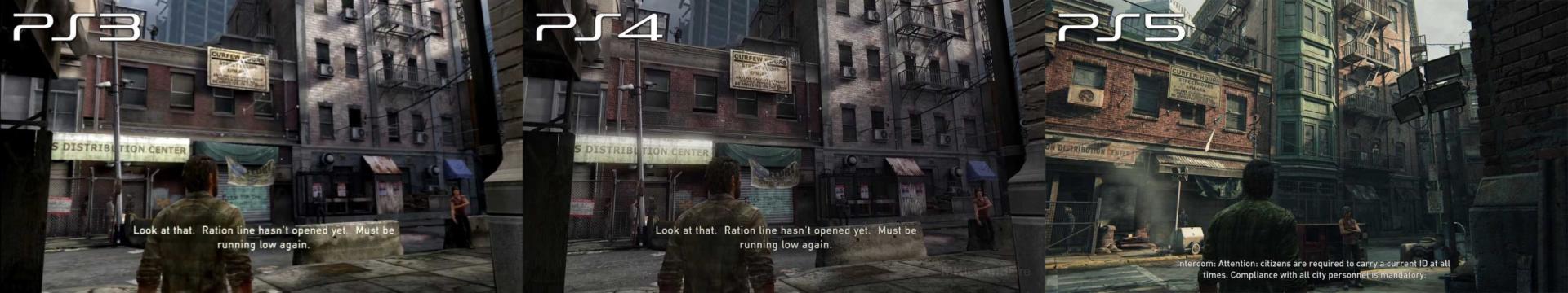 Klik pro zvětšení (Unikli zábery z remaku The Last of Us)