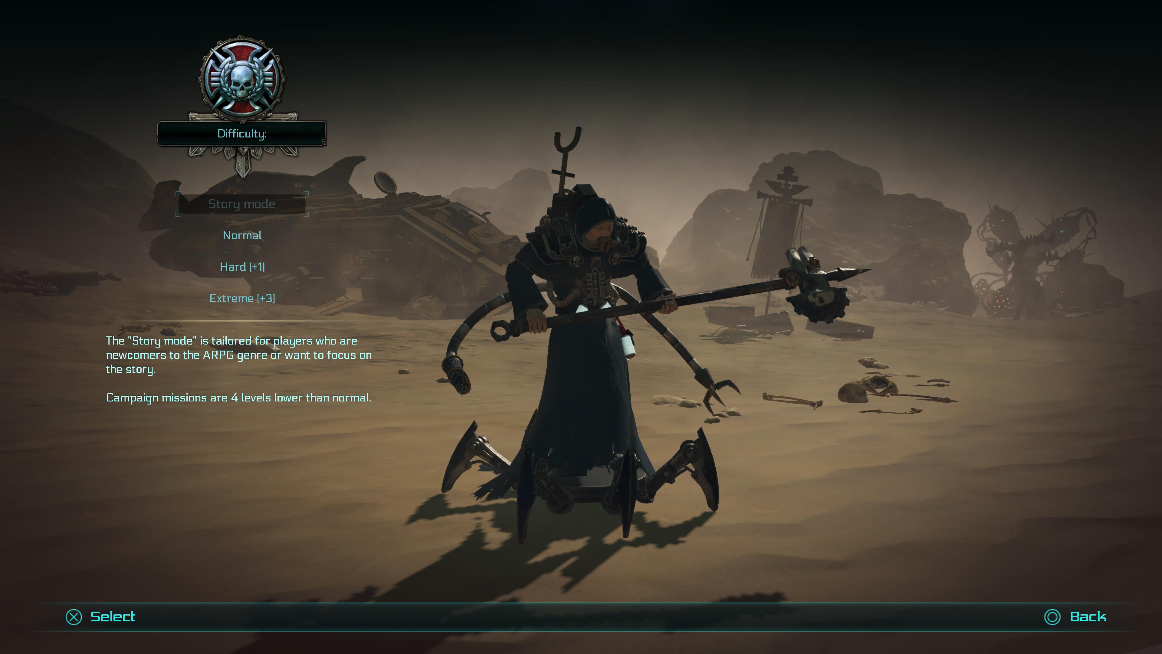 Klik pro zvětšení (Warhammer 40 000: Inquisitor- Martyr: Prophecy - recenze)