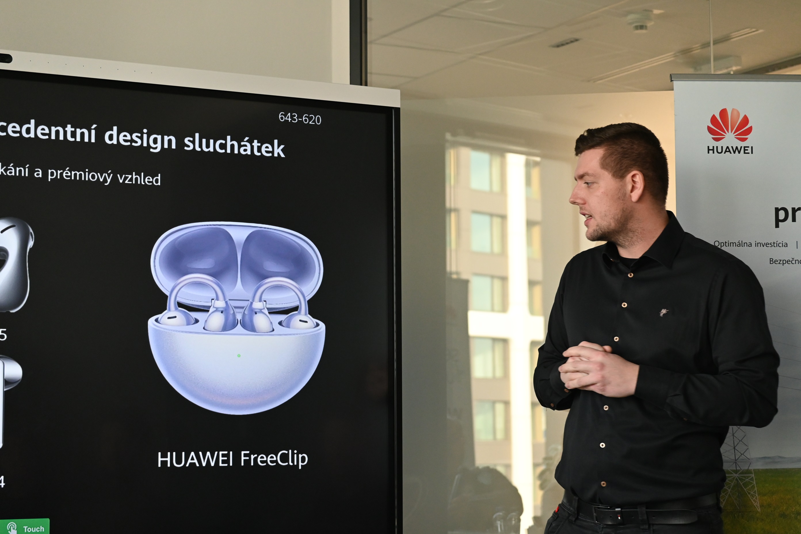Huawei nám predstavil unikátny koncept slúchadiel FreeClip