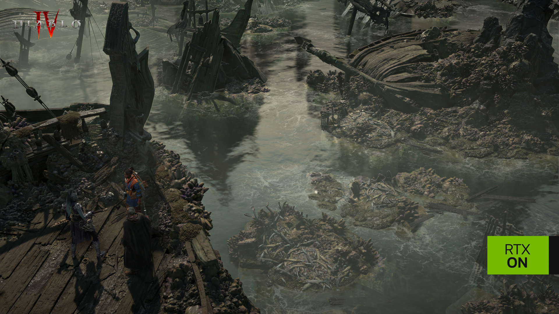 Klik pro zvětšení (Diablo IV dostává ray-tracing. Outpost: Infinity Siege vychází s podporou DLSS 3)