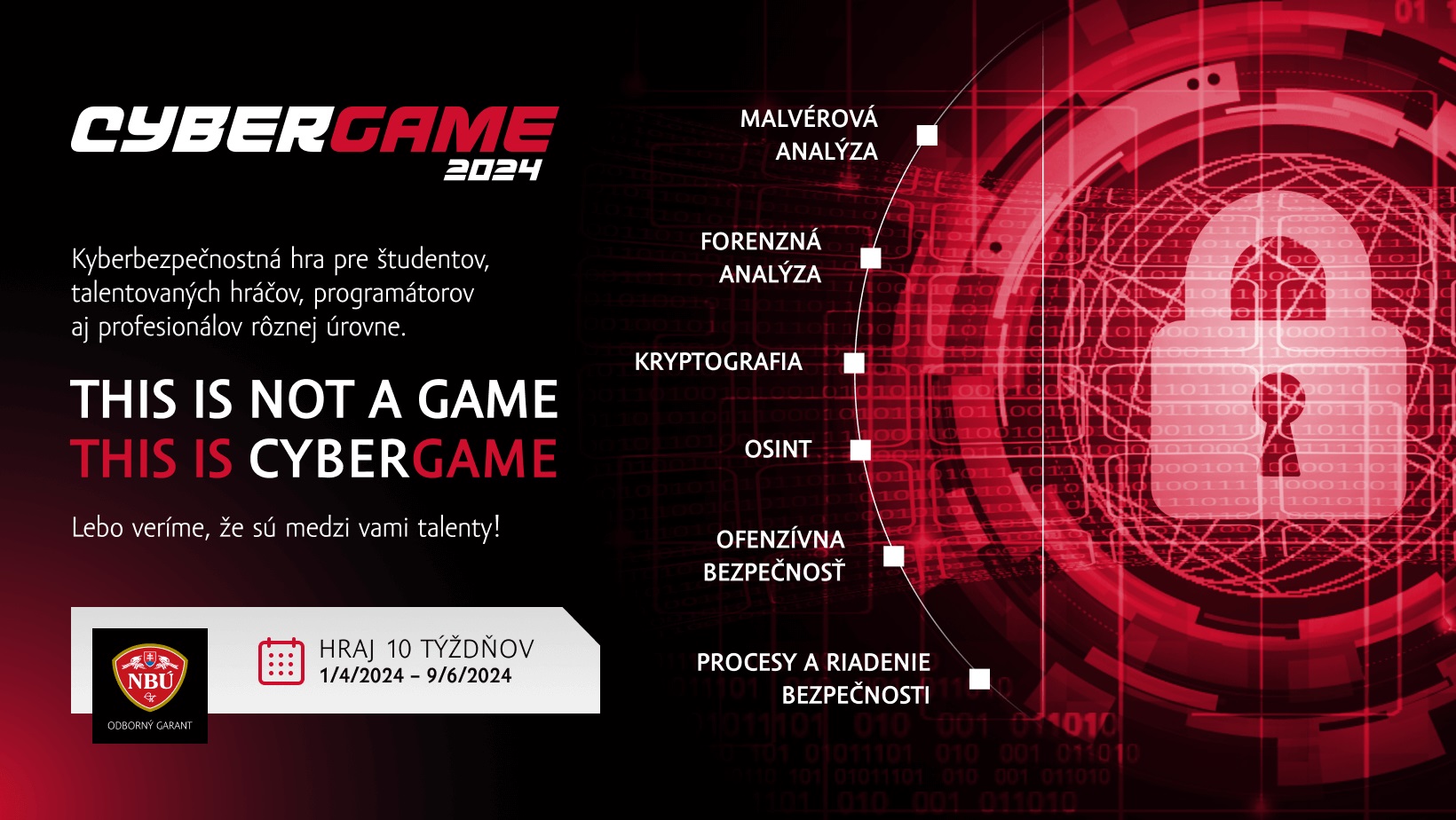 Klik pro zvětšení (Národná kyberbezpečnostná hra CyberGame: hľadáme talenty!)
