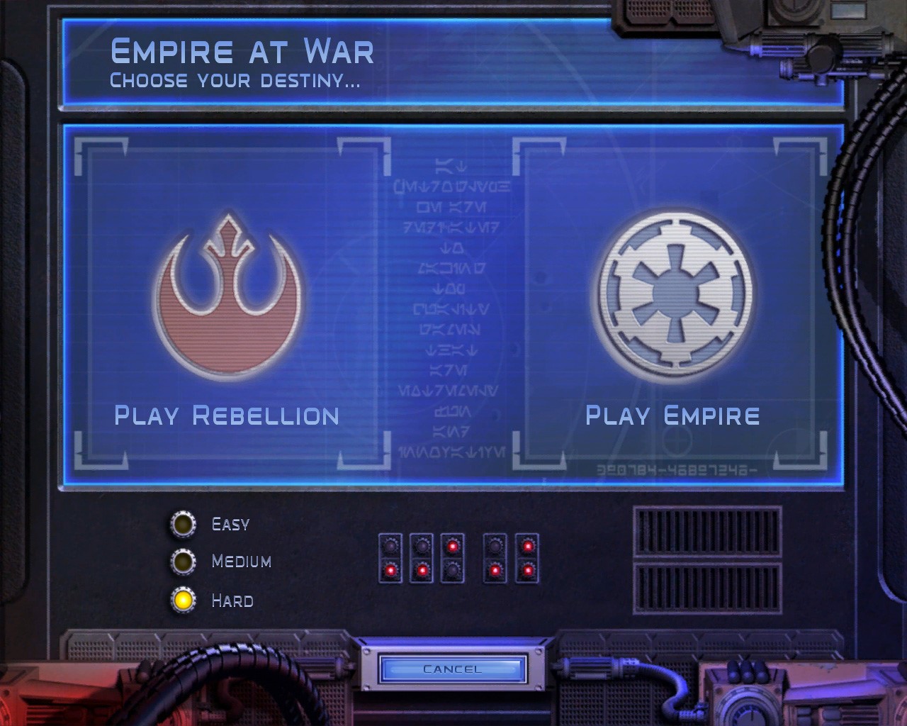 Klik pro zvětšení (Star Wars: Empire at War)