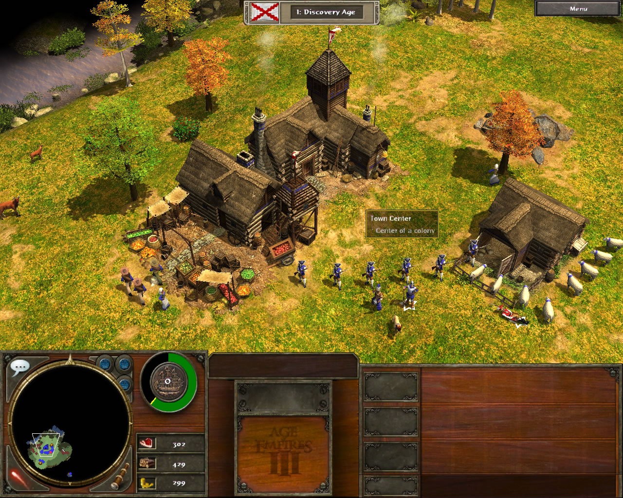 Klik pro zvětšení (Age of Empires 3 – patch 1.08 už brzy)