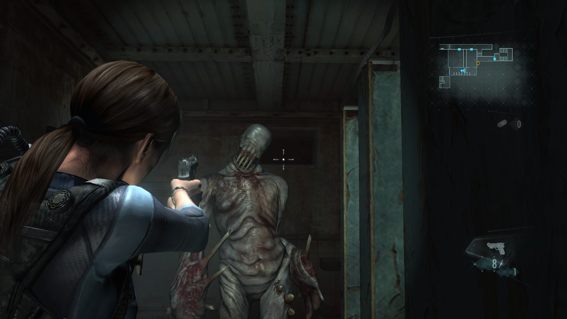Klik pro zvětšení (Resident Evil: Revelations - PC recenze)