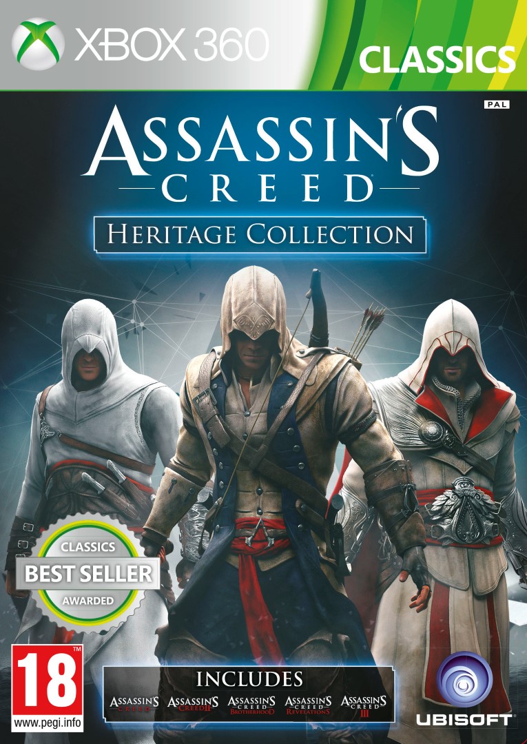 Klik pro zvětšení (Oznámena Assassin Creed Heritage Collection)