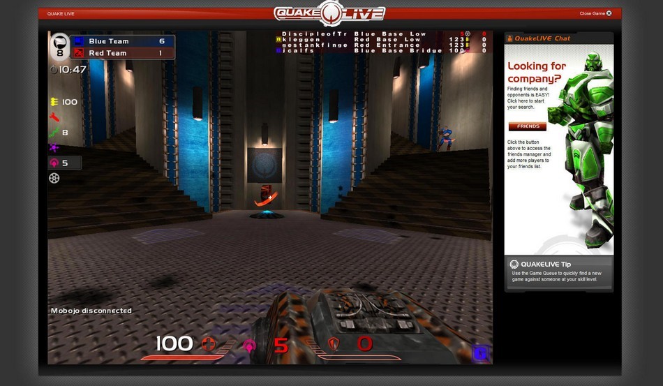 Klik pro zvětšení (Quake Live - průvodce hrou 2. část)