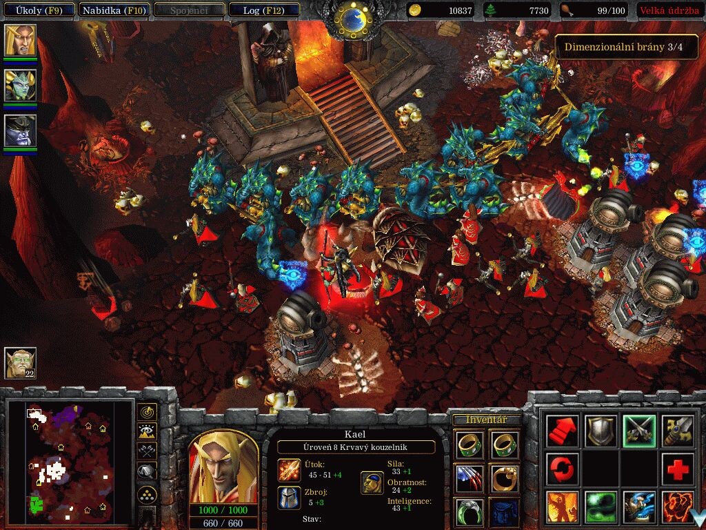 Klik pro zvětšení (Warcraft 3: The Frozen Throne)