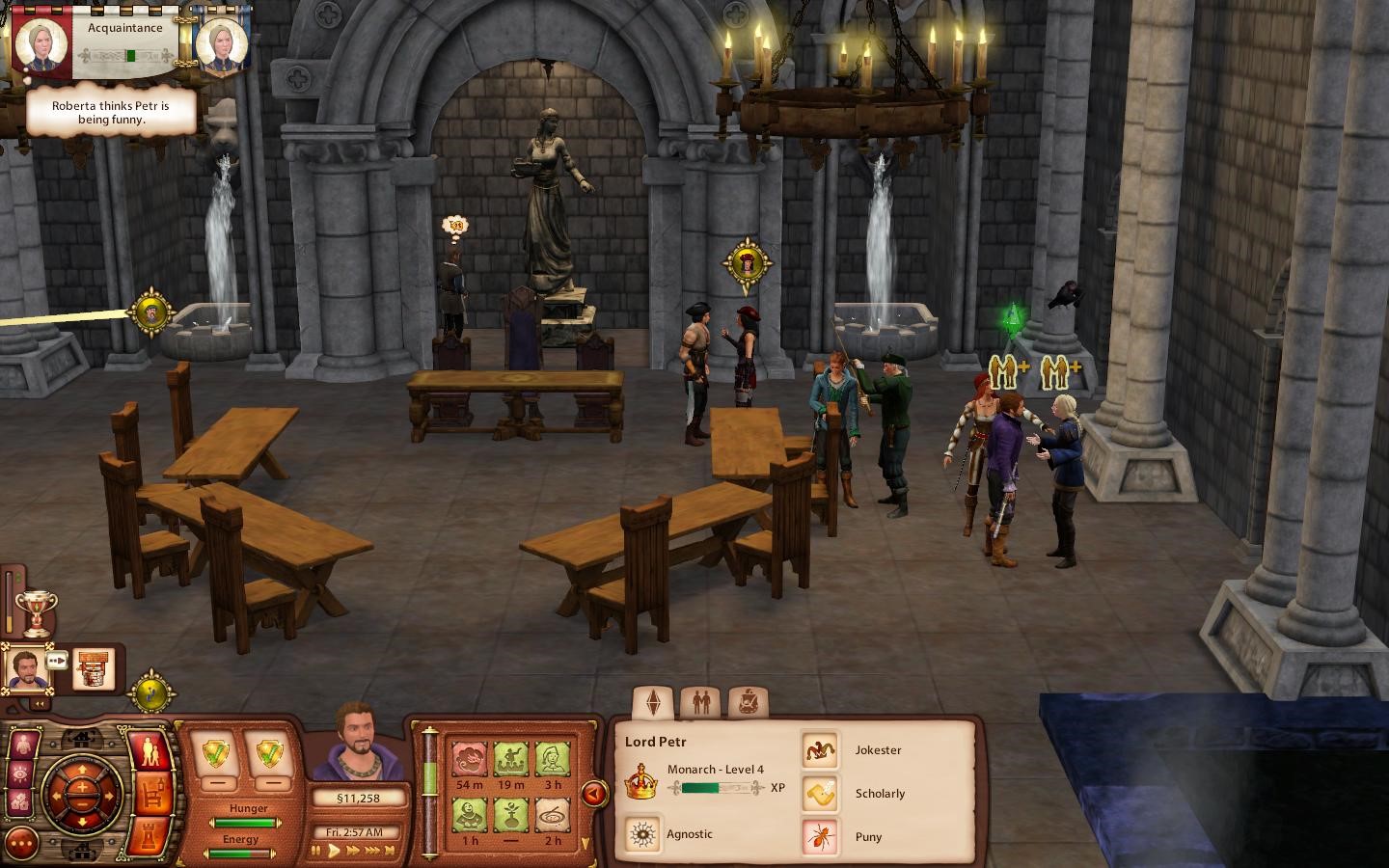 Klik pro zvětšení (The Sims Medieval: Pirates & Nobles - recenze)
