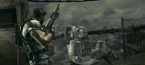 Klik pro zvětšení (Demo Resident Evil 5 jde na dračku)