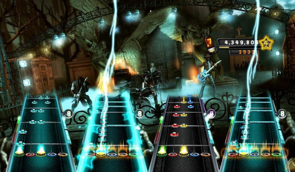Reklamy na Guitar Hero 5 aneb nahota prodává