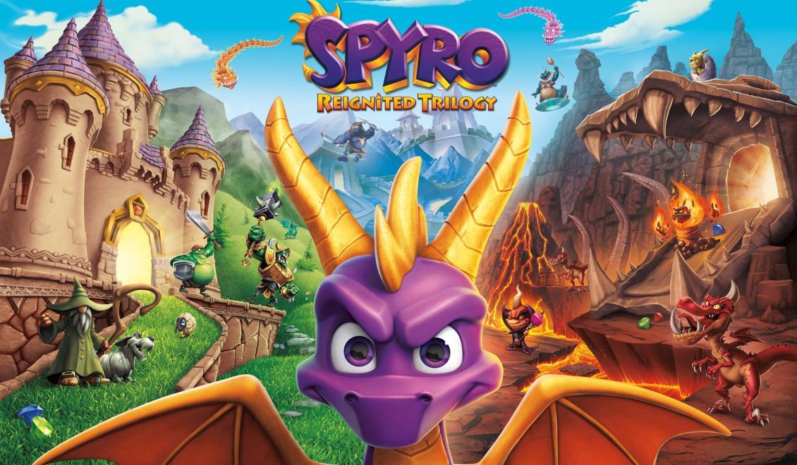 Vydanie Spyro Reignited Trilogy sa posúva o dva mesiace
