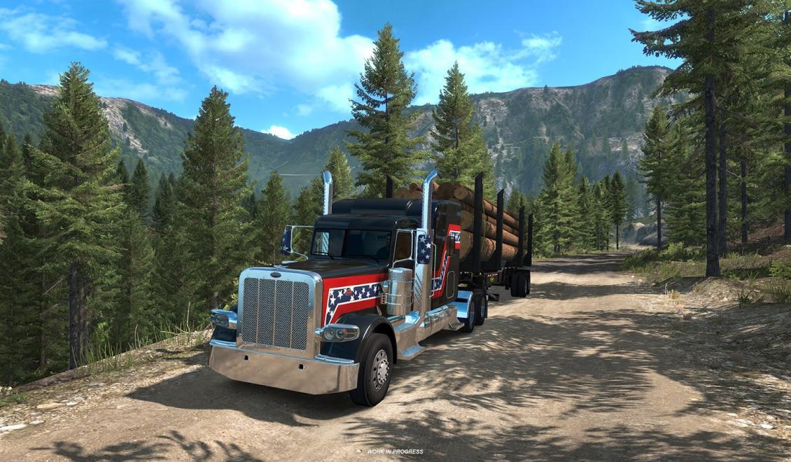 American Truck Simulator nabÃ­rÃ¡ smÄ›r Washington