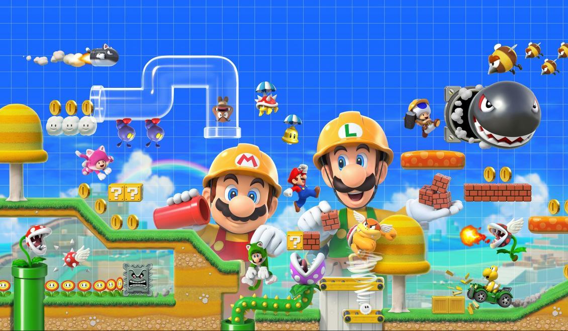 Sledujte 15 minÃºtovÃº prezentÃ¡ciu Super Mario Maker 2
