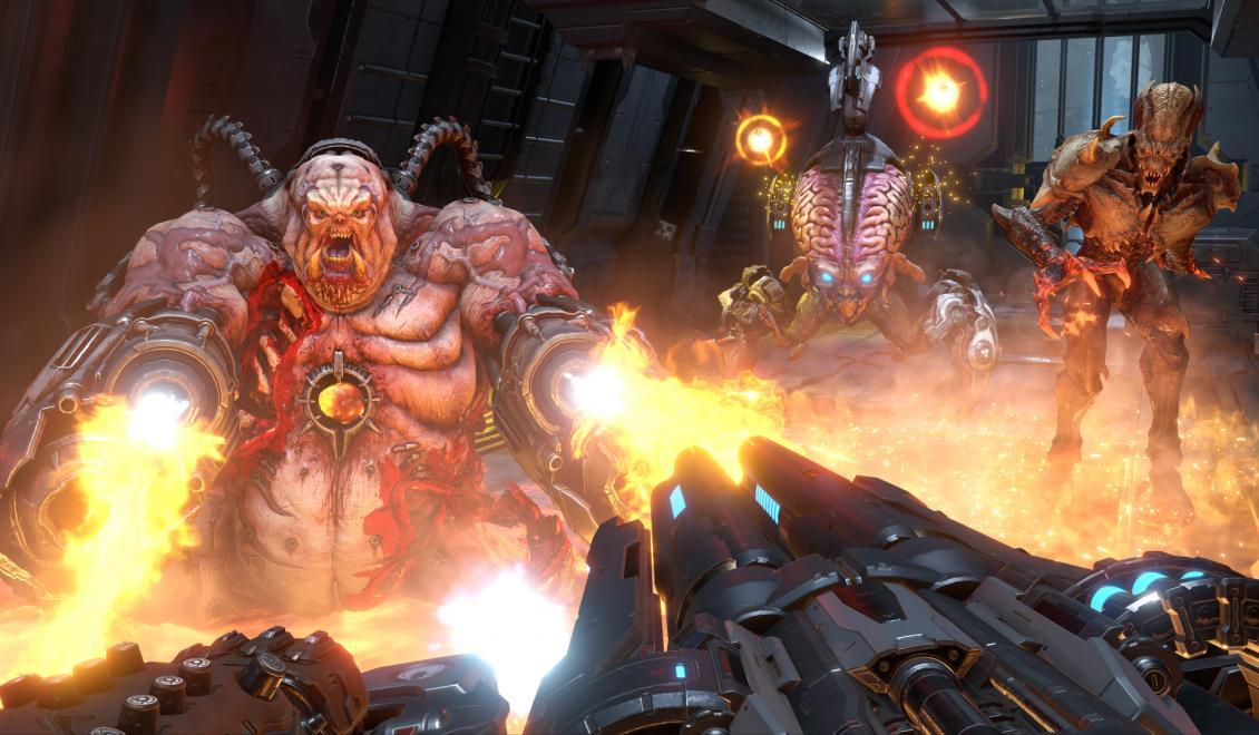 Pozrite si hodinový gameplay z nového Dooma