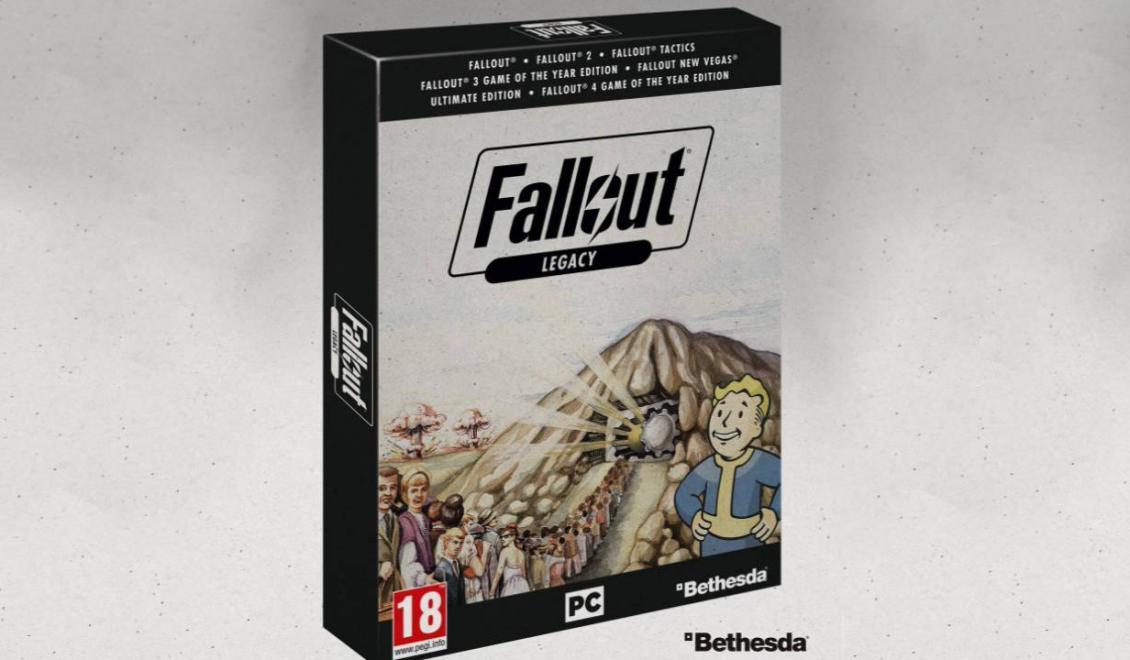 Kolekcia Fallout Legacy sa bude predávať len v UK a DE