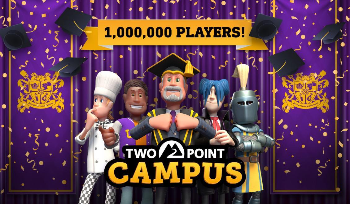 Two Point Campus hraje již milion hráčů