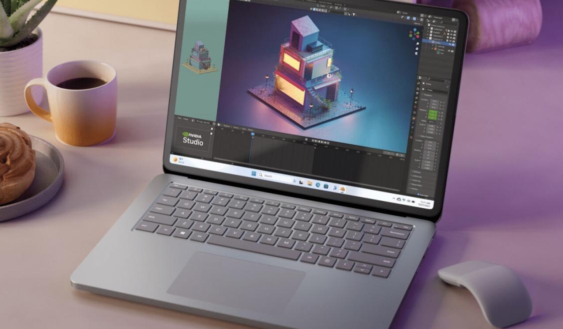 Ekosystém NVIDIA Studio se rozšiřuje o Microsoft Surface Studio 2