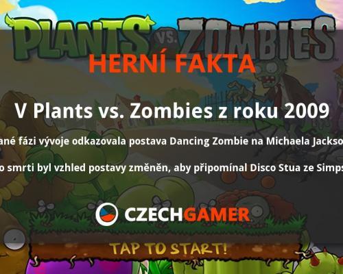 Plants vs. Zombies - Herní Fakta