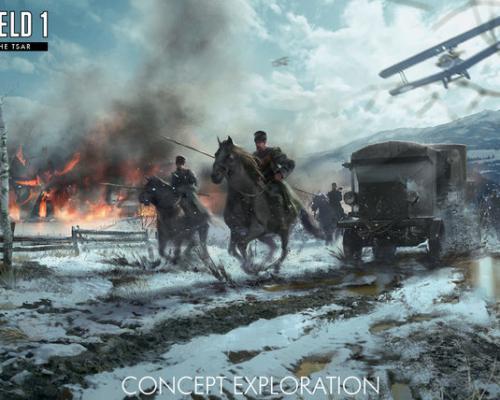 Zima jak v Rusku v Battlefield 1