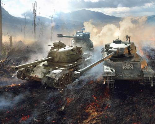 World of Tanks Blitz sfúkol piatu sviečku