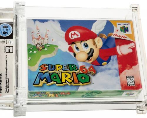 Super Mario 64 sa vydražil za rekordnú čiastku