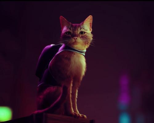 Futuristický simulátor mačky menom Stray ukázal čarovný gameplay