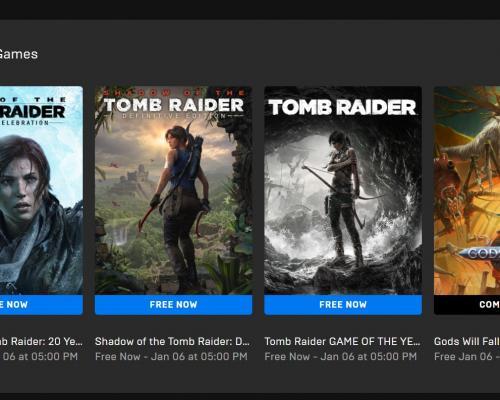 Epic vám dá zadarmo hneď tri hry zo série Tomb Raider