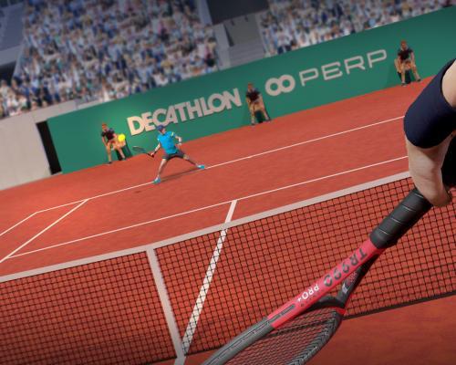 Tennis On-Court VR vychází již příští měsíc