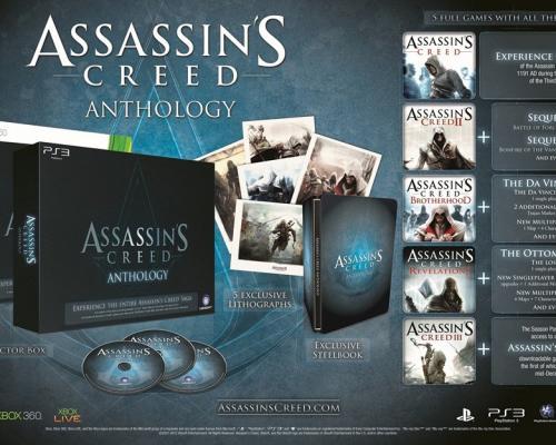 Assassin's Creed Anthology oficiálně za 3 799 Kč